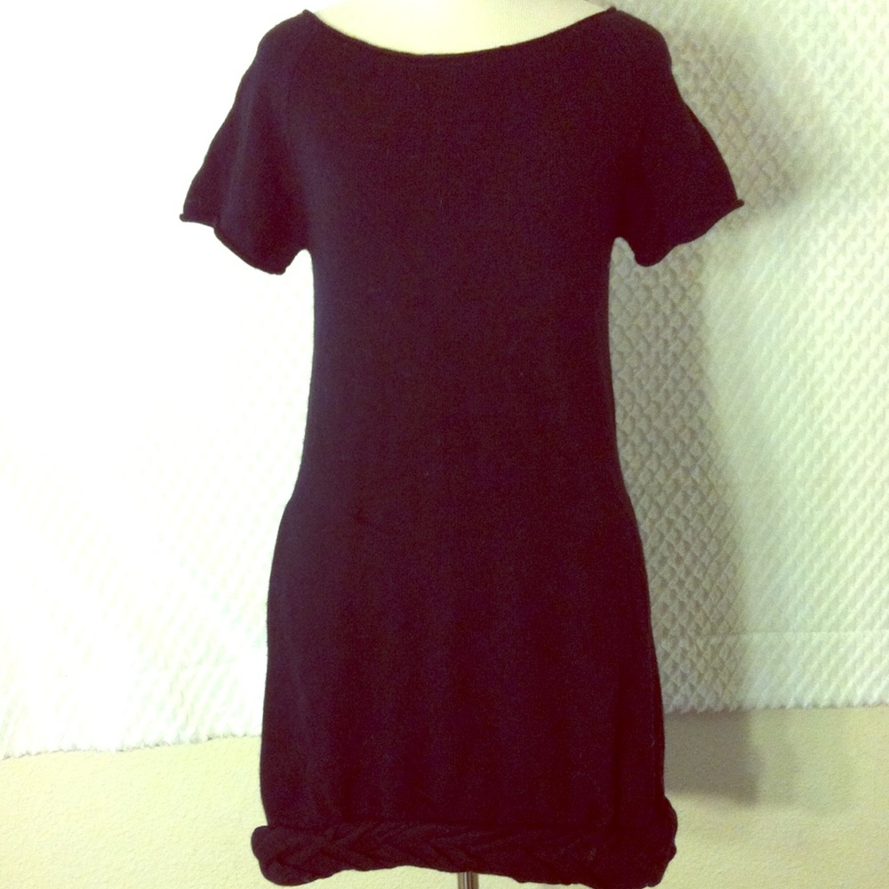 Diab'less Cashmere/Angora Blend Sweater Dress